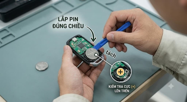 Hướng Dẫn Thay Pin Smartkey Vision Đơn Giản Tại Nhà