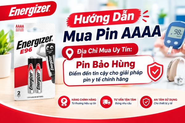 Pin Bảo Hùng – Điểm đến tin cậy cho giải pháp pin y tế chính hãng