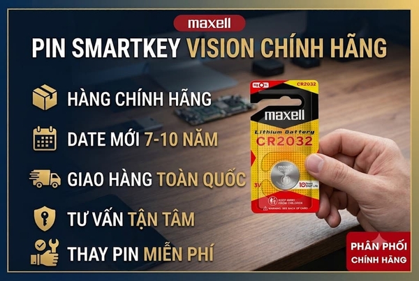 Mua Smartkey Vision Chính Hãng Tại Pin Bảo Hùng