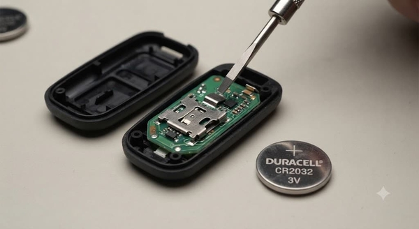Tách rời vỏ nhựa remote Smartkey