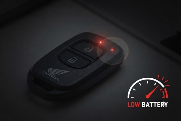 Dấu Hiệu Nhận Biết Smartkey Honda ICON e Sắp Hết Pin