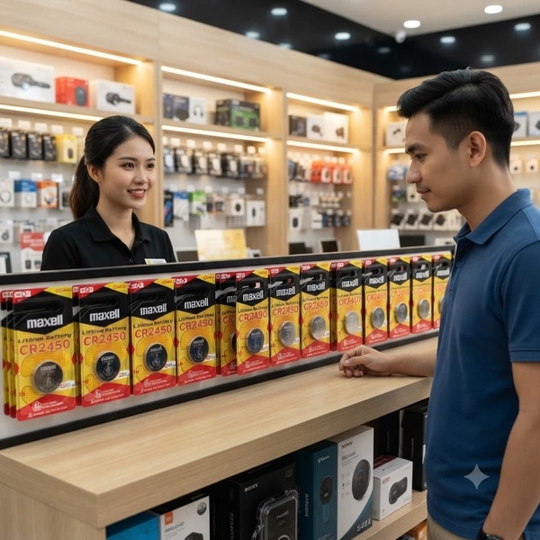 Địa Chỉ Vàng Mua Pin CR2450 Chính Hãng, Giá Tốt Tại TP.HCM: PIN BẢO HÙNG
