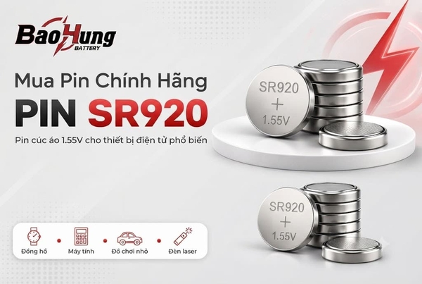 Mua pin SR920SW chất lượng cao tại Pin Bảo Hùng