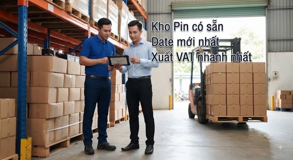 Pin Bảo Hùng sở hữu kho hàng có sẵn với date mới nhất