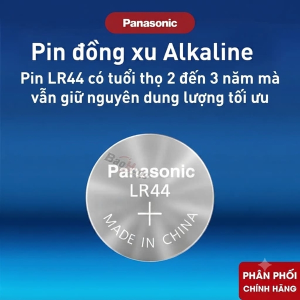 Pin LR44 có tuổi thọ 2 - 3 năm