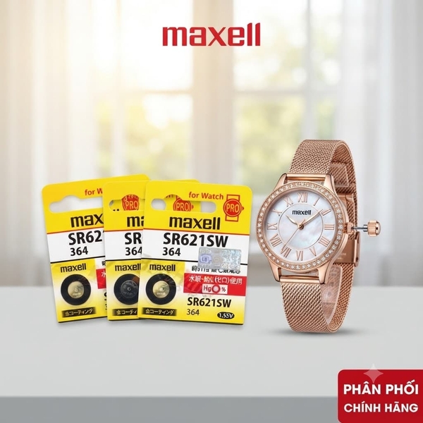Pin SR621SW thường dùng cho đồng hồ thời trang nữ