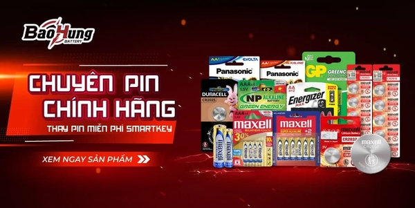địa chỉ mua pin alkaline chính hãng