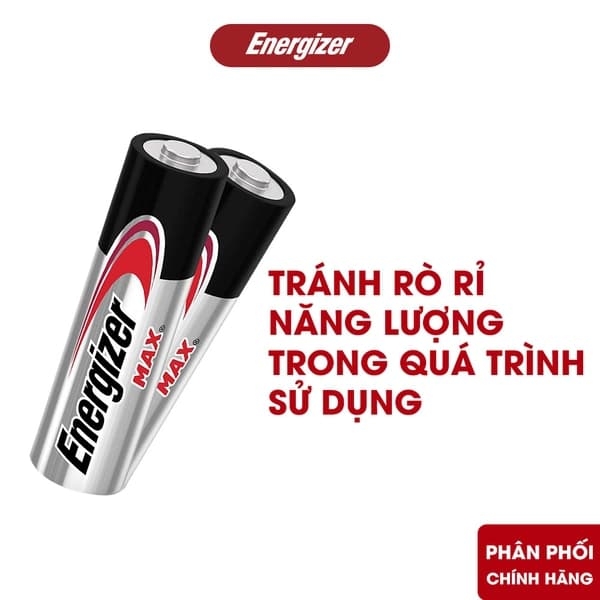 pin energizer aa nổi tiếng với công nghệ chống chảy nước vượt trội