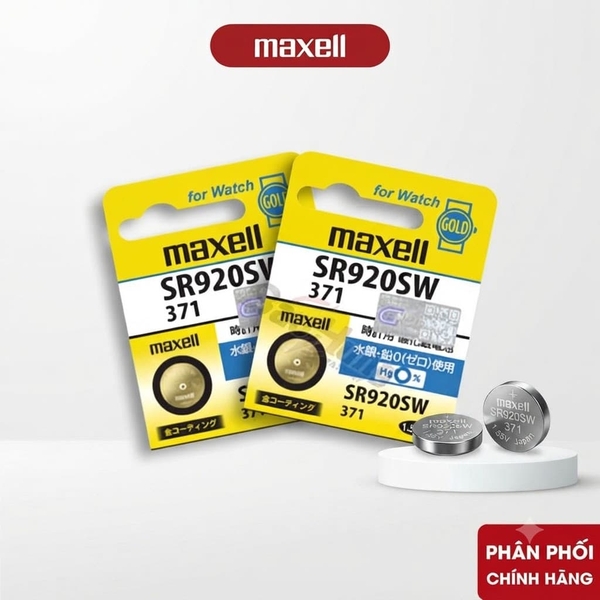 Pin SR đồng hồ SR920SW Maxell chất lượng cao, chính hãng tại Pin Bảo Hùng