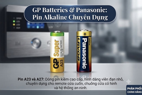 Các loại pin công nghiệp dùng trong doanh nghiệp