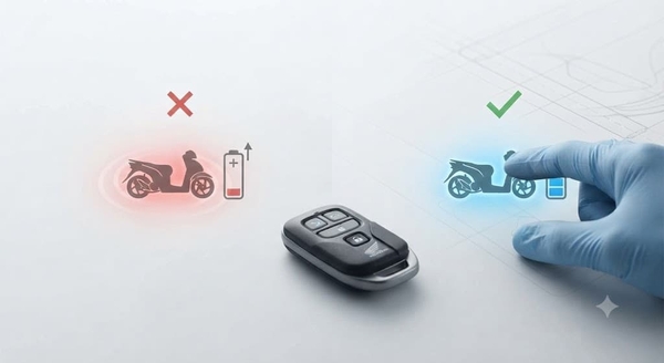 Nhận Biết Dấu Hiệu Nhận Biết Smartkey Vision Sắp Hết Pin