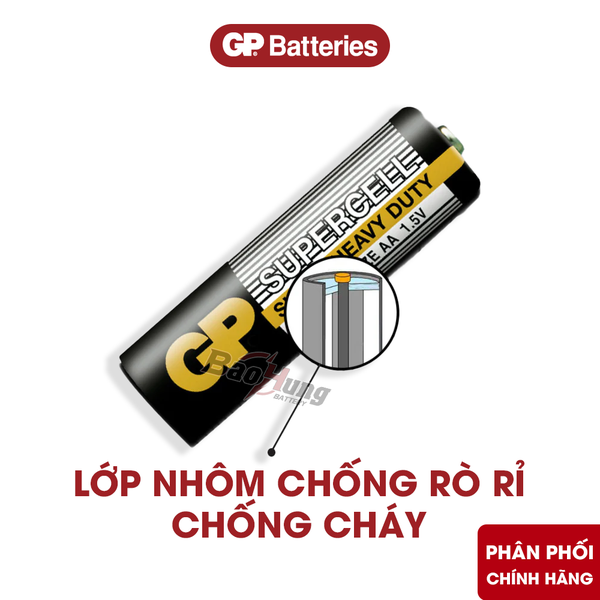 Pin GP Supercell AAA / R03 1.5V – Hàng Chính Hãng