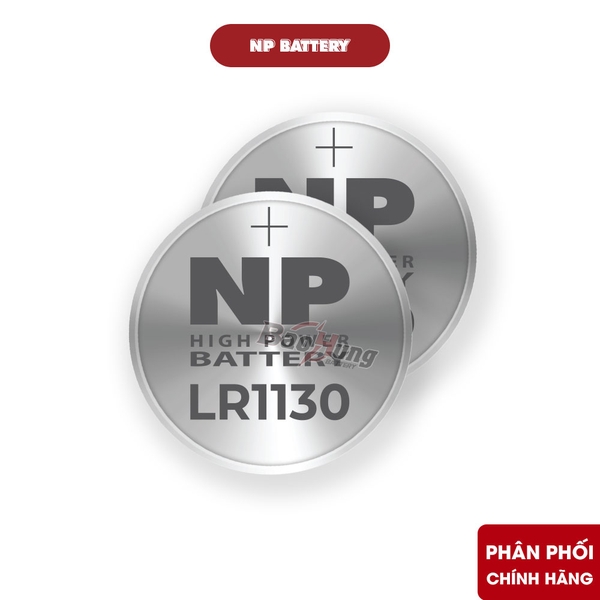 Pin National Power Alkaline LR1130 (AG10 / LR54) - Hàng Chính Hãng