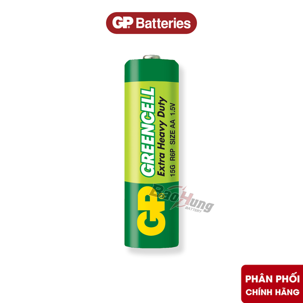 Pin GP Greencell AA 1.5V (Vỉ 2 Viên) – Hàng Chính Hãng