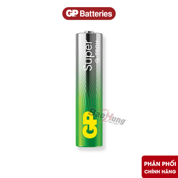 Pin GP Super Alkaline AAA 1.5V (Vỉ 2 Viên) – Hàng Chính Hãng