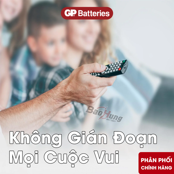 Pin GP Super Alkaline AAA 1.5V (Vỉ 2 Viên) – Hàng Chính Hãng