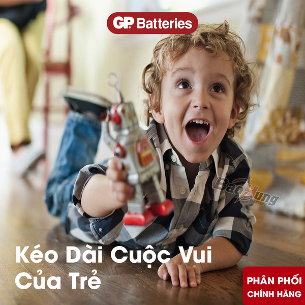 Pin GP Super Alkaline AAA 1.5V (Vỉ 2 Viên) – Hàng Chính Hãng
