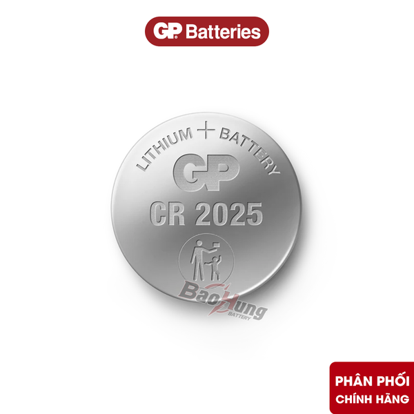 Pin GP CR2025 Lithium 3V - Hàng Chính Hãng