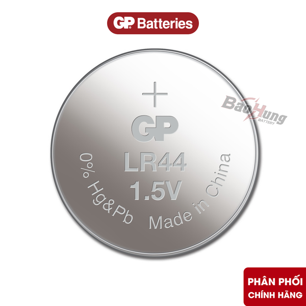 Pin GP Alkaline LR44 (AG13 / A76) - Hàng Chính Hãng