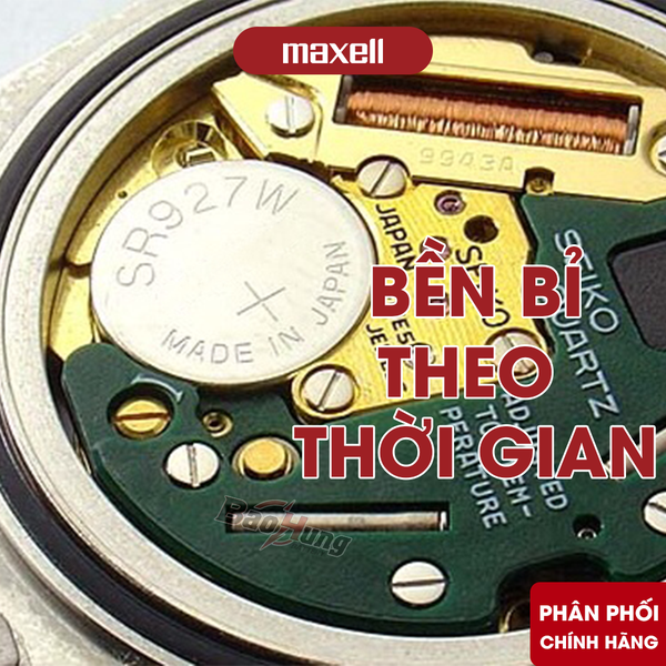 Pin Maxell SR927W / 399 (Đồng Hồ Đeo Tay) - Hàng Chính Hãng