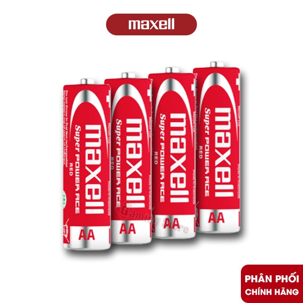 Pin Maxell AA / R6P 1.5V (Vỉ 4 Viên) – Hàng Chính Hãng