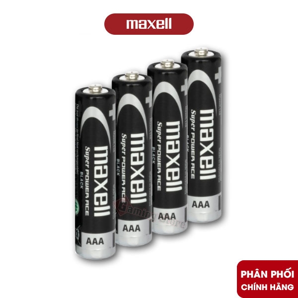 Pin Maxell AAA / R03 1.5V (Vỉ 4 Viên) – Hàng Chính Hãng