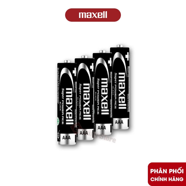 Pin Maxell AAA / R03 1.5V (Vỉ 4 Viên) – Hàng Chính Hãng