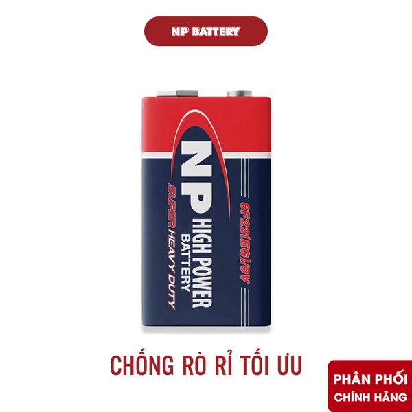 Pin National Power 9V / 6F22 - Hàng Chính Hãng
