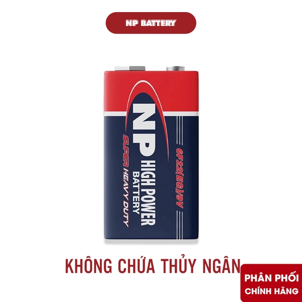 Pin National Power 9V / 6F22 - Hàng Chính Hãng
