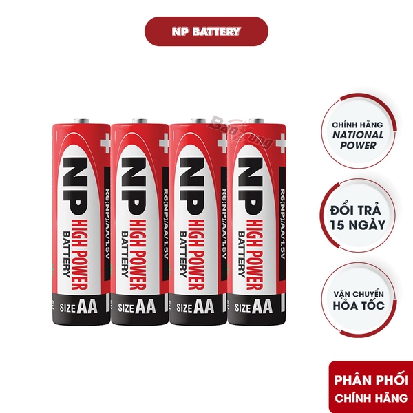 Pin National Power AA / R6P - Hàng Chính Hãng