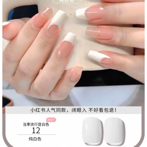 [Aurelia] Sơn gel trắng sữa-xanh kem-trắng sữa dâu