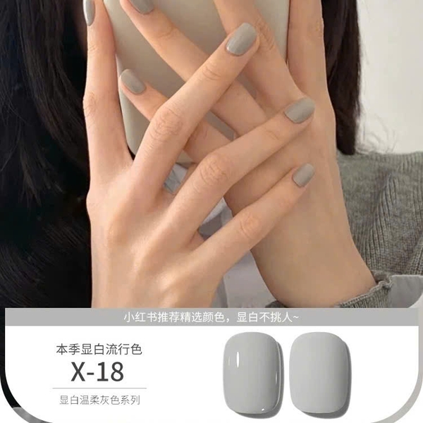 [Aurelia] Sơn gel tone xám xi măng,xám xanh,xám than trì-chuỗi sơn gel tông xám mới