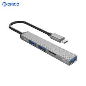 Bộ chia ORICO cổng Hub TYPE-C (3*USB + 1*TF)