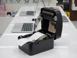 Máy in tem mã vạch Xprinter XP-420B (cổng USB, LAN, khổ 108mm, in nhiệt trực tiếp lên giấy decal, thương mại điện tử)