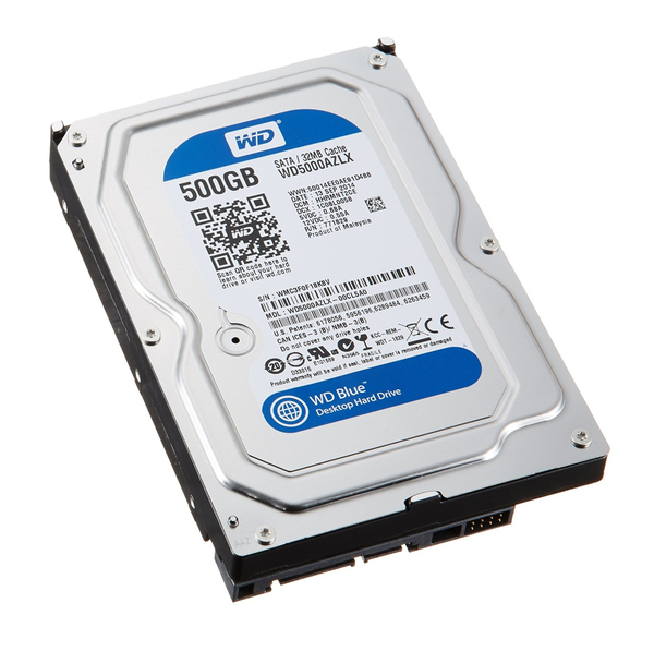 ổ cứng máy bàn HDD Western Blue 500GB 7200Rpm, SATA3