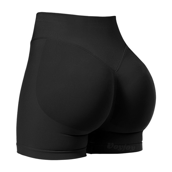 Quần Short Yoga Nữ Cạp Chun 3 Tầng Nâng Mông Không Đường May image 6