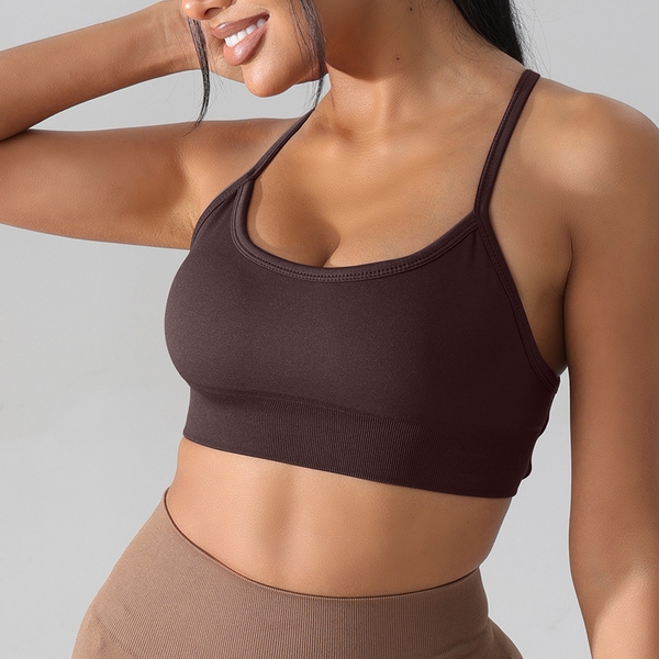 Bảng Size Áo Bra Thể Thao Nữ Croptop Ngắn Lưng Đan Chéo Dệt Liền