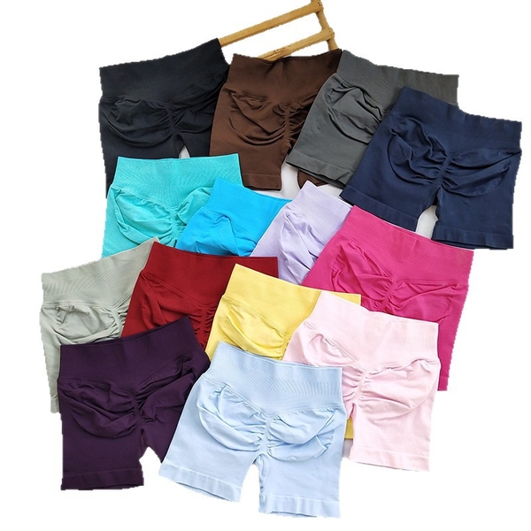 Bảng Size Quần Short Yoga Nữ Cạp Chun 3 Tầng Nâng Mông Không Đường May
