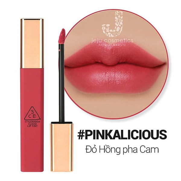 Son 3CE cloud lip tint - #pinka licious