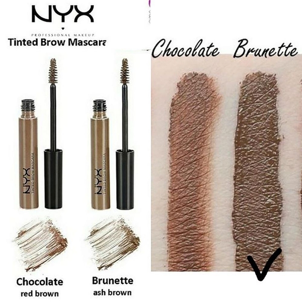 Mascara chân mày NYX tinted brow - brunette