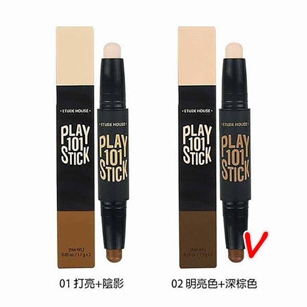 Tạo khối ETUDE HOUSE play 101 stick - tone 02