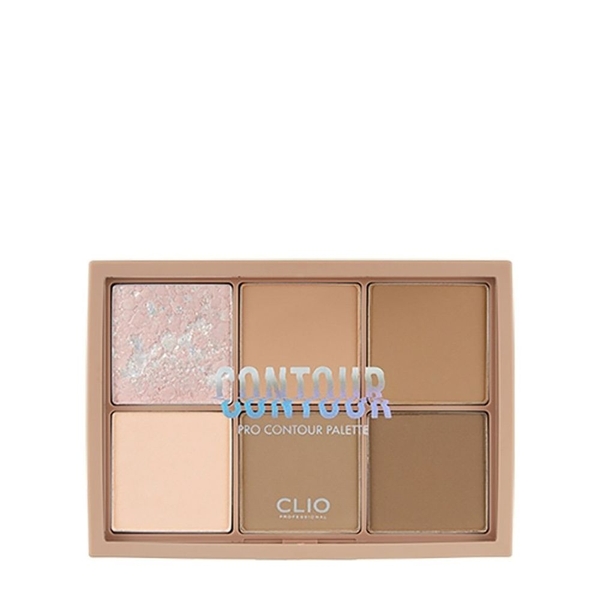 Tạo khối CLIO blusher palette - mute hazel (bảng 6 ô)