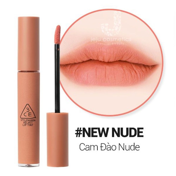 Son 3CE velvet lip tint - new nude