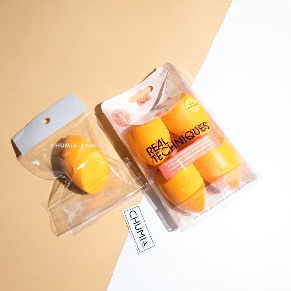 Mút tán nền REAL techniques miracle complexion (tách set không hộp)