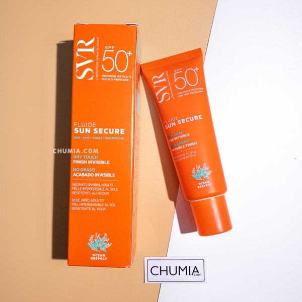 Kem chống nắng SVR sun secure 50ml (trong suốt không gây nhờn rít)