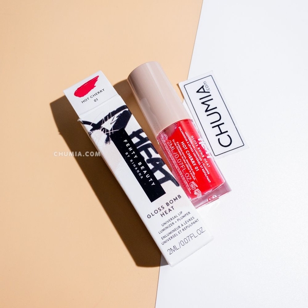 Son bóng FENTY BEAUTY gloss bomb heat - hot cherry 01
