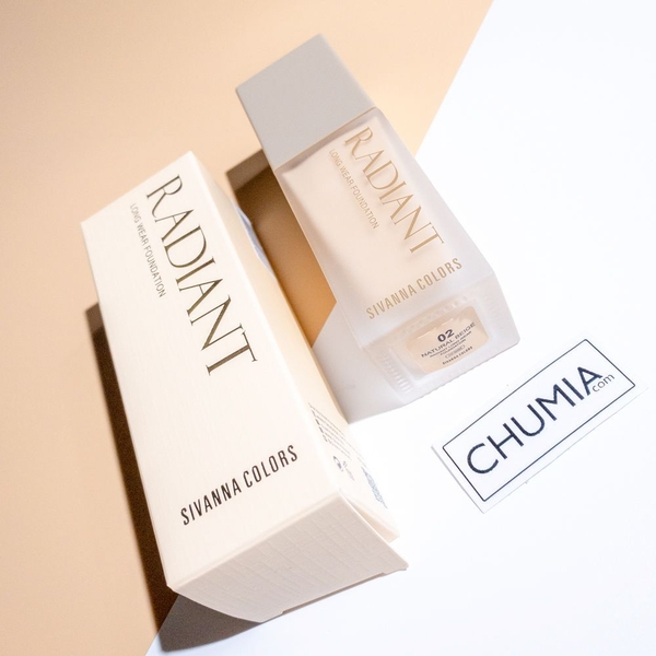 Kem nền SIVANNA colors radiant - 01 ivory