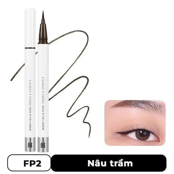 Kẻ mắt nước MERZY perfect fixing pen - deep brown