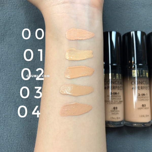 Kem nền MILANI conceal 2in1 - 00
