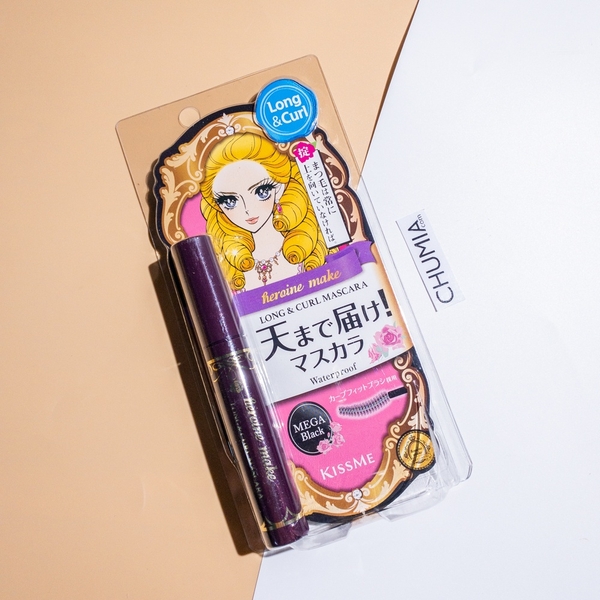 Mascara KISS ME long & curl - black (dài & cong)